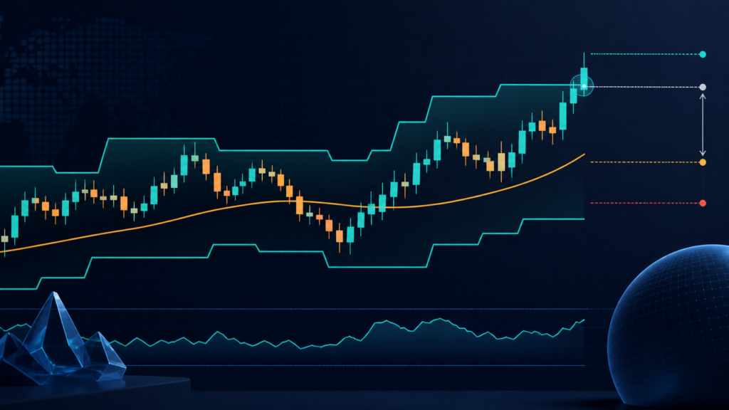 Concept illustration for TF Session and Anchored VWAP; not a software screenshot