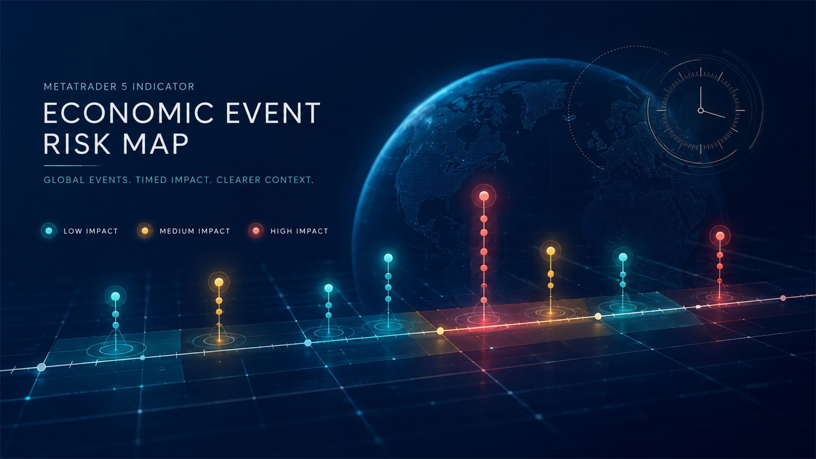 Economic event risk timeline