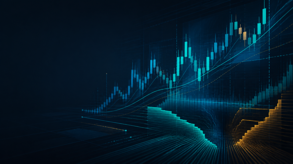 Illustration of forex research and trading tools